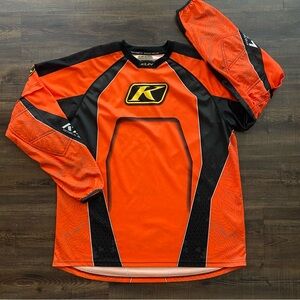 ⚫️🟠🏔️ Klim Jersey Technical Riding Gear excellent condition, Mens 2X size